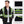 Load image into Gallery viewer, ProtectX Black Zippered High Visibility Safety Reflective Sweatshirt with Large Pockets
