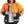 Load image into Gallery viewer, ProtectX Winter Class 3 Hi Vis Safety Waterproof Bomber Jacket for Men, High Visibility Reflective Jacket - Neon Orange
