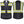 Load image into Gallery viewer, Safety Vest Black 10-Pack Class 2 Hi-Visibility All Solid Fabric with 6 Pockets, ANSI/ISEA Certified
